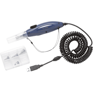 Kit de Inspección de Fibra Óptica / Sonda USB para Video / Conjunto de Puntas Adaptadoras / Limpieza y Verificación de Conectores / Prevención de Fallos por Contaminación