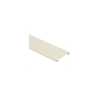 Cubierta para canaleta T-70, de PVC rígido, 70.1 x 9.1 x 1800 mm, Color Blanco Mate
