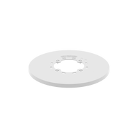 Cubierta de Montaje Policarbonato Blanco para camara PNM-C16013RVQ / Compatible con SBP-250WMW_SBP-400WMW / 4 Agujeros de Montaje 5 mm / Paquete 5 Piezas