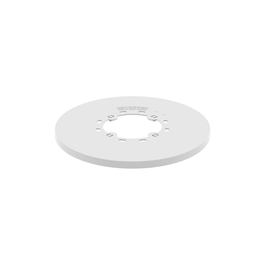 Cubierta de Montaje Policarbonato Blanco para camara PNM-C16013RVQ / Compatible con SBP-250WMW_SBP-400WMW / 4 Agujeros de Montaje 5 mm / Paquete 5 Piezas