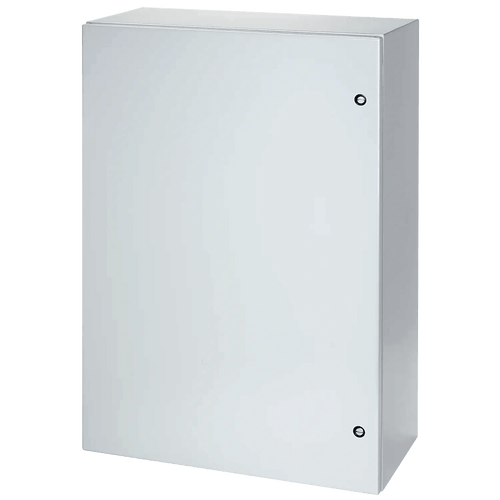 Gabinete Eléctrico de Control (Línea Concept) de 610 x 610 x 203 mm NEMA 4/12, Acero Color Gris Claro