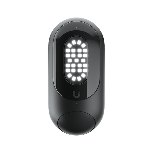 UniFi Protect Floodlight, Reflector de 550 Lúmenes LED, Montable en Pared, Detección de Movimiento, IPX5, Alimentación PoE