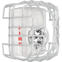 Protector De Rejilla Anti Vandalismo Y Golpes Accidentales, Color Blanco, Para Sirenas/Estrobos/Bocinas System Sensor, Montaje En Superficie, 7.49"Altox6.74"Anchox6.09"Profundidad