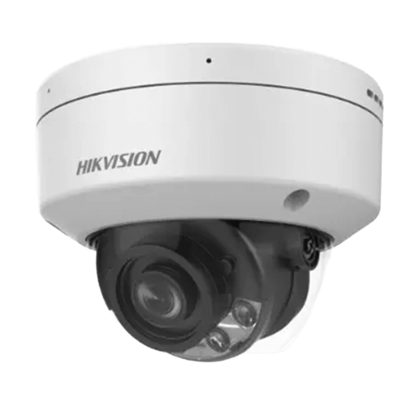 Domo IP 4 Megapixel / Lente Fijo 4 mm / Luz Dual (IR y Luz Blanca) / Detección Facial / Heat Map  / Metadata / Micrófono Integrado / IK10 / IP67 / WDR 140 dB / DeepinView