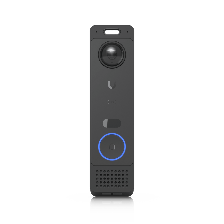 UniFi Protect G6 Entry – Video Portero para Acceso con Audio Bidireccional, Detecciones Inteligentes y Reconocimiento Facial, con Visión Nocturna IR, Acceso por NFC
