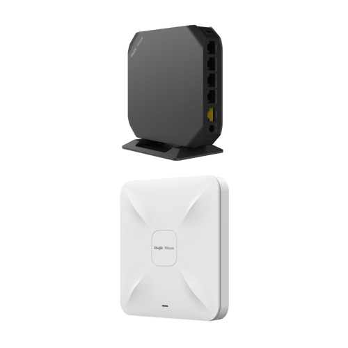 Equipos Ruijie DEMO Ideal para Probar Integraciones de Redes en Oficina / Hotel con Mesh