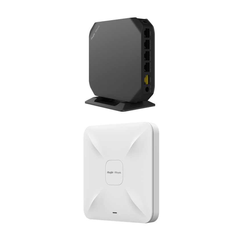 Equipos Ruijie DEMO Ideal para Probar Integraciones de Redes en Oficina / Hotel con Mesh