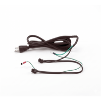 Cable de Alimentación con 2 Conectores para Ventiladores / 1.5 m (4.9 ft) / Conexión a Tierra Positiva / Para Gabinetes Hoffman