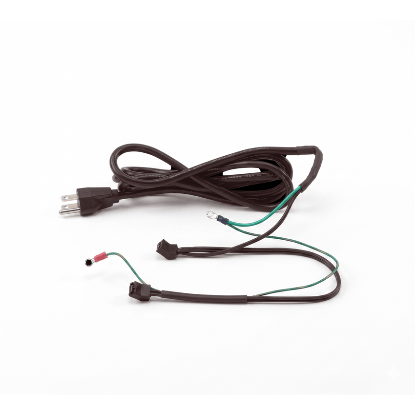 Cable de Alimentación con 2 Conectores para Ventiladores / 1.5 m (4.9 ft) / Conexión a Tierra Positiva / Para Gabinetes Hoffman