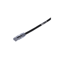 Cable de Parcheo TX6, UTP Cat6, 24 AWG, CM, Color Negro, 7ft