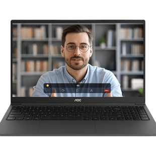 Laptop AOC AP15 / Intel Alder Lake N97 / 16 GB RAM DDR4 / 512 GB SSD / Wi-Fi 5 / Bluetooth 4.2 / Windows 11 / Puertos USB 3.0-3.2-USB-C-HDMI