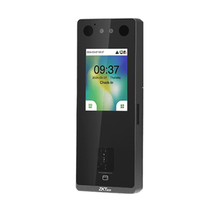 Terminal de Control de Acceso Multi-Biométrico con Intercomunicador de Video / Tecnología de Autenticación Facial de Luz Visible / Autenticación de Huellas en Vidrio / Protección IP65 / Métodos de Autenticaci&oacu