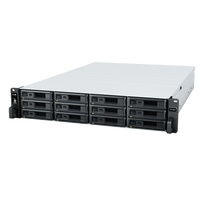 Unidad de Expansión RX1222sas | 12 Bahías SAS/SATA 3.5" o 2.5" | Diseño Redundante | Fuentes de Alimentación Dobles | Compatible con Unidades Synology.