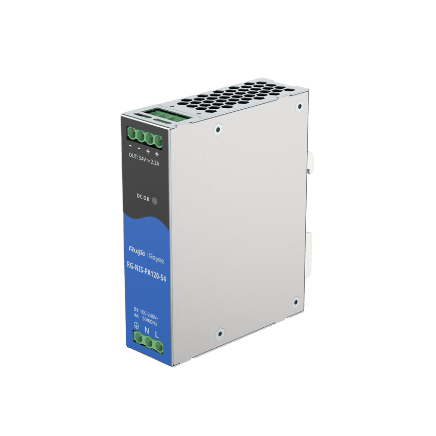 Fuente de Alimentación AC/DC 120W DIN-RAIL para Switch Industrial