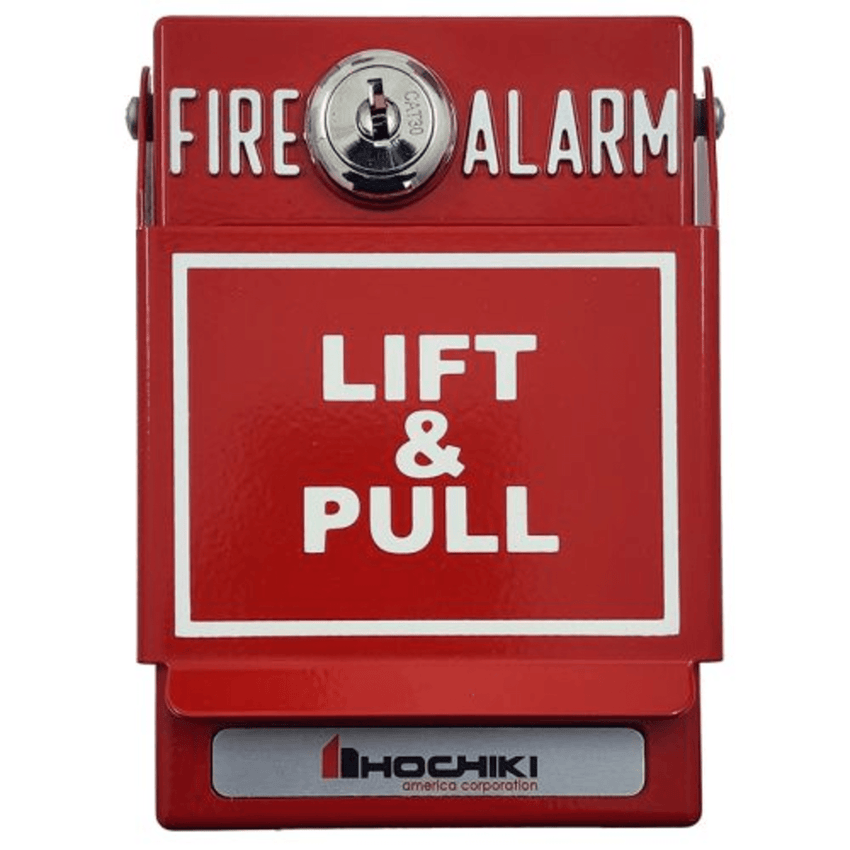 Estación Manual Convencional De Doble Acción, Resistente A Intemperie, En Inglés, Con Llave, Con Caja Posterior (0600-01485)