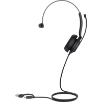 Diadema Profesional UH35 Mono de Yealink con USB-C/A y Audio HD