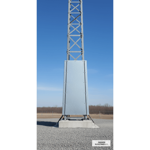 Panel Anti-Escalada para seccion 9 / Instalación Estructural / Diseño de Seguridad para Prevención de Acceso No Autorizado