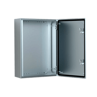 Gabinete de Acero Inoxidable 304L ASR IP66 / 600x400x210 mm (23.6x15.7x8.3 in) / 2 Cerraduras / Montaje Placa 2 mm