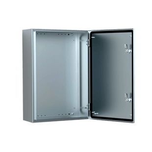 Gabinete de Acero Inoxidable 304L ASR IP66 / 600x400x210 mm (23.6x15.7x8.3 in) / 2 Cerraduras / Montaje Placa 2 mm