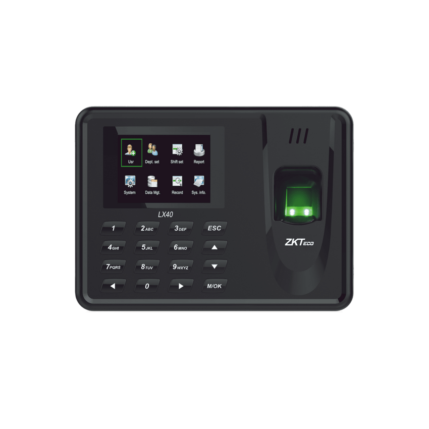 Terminal de Asistencia / Huella Digital / 500 Huellas / Reportes Excel por USB / Sin Software / Solo Idioma Ingl�s