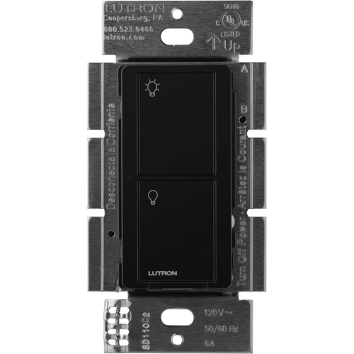 (Caseta Wireless) Interruptor Inteligente On/Off, No requiere cable neutro. 5A / 110-277V