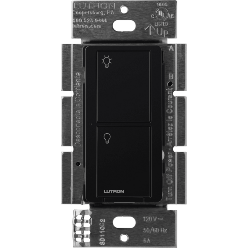 (Caseta Wireless) Interruptor Inteligente On/Off, No requiere cable neutro. 5A / 110-277V
