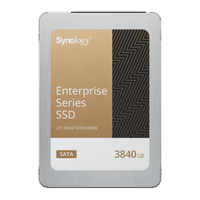 SSD SATA de 2,5" Serie Enterprise |  3840 GB | Alto Rendimiento Estable | Resistencia Empresarial | Protección de Datos Integral | Análisis de Vida Útil | Compatibilidad con Synology DSM | Garantía de 5 Años