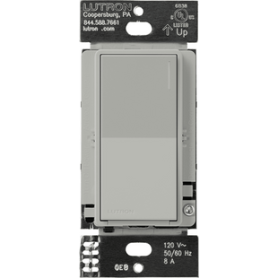 (RadioRa3) Apagador Sunnata color blanco para linea Radio Ra3, 8A de iluminacion, 5.8A Motor