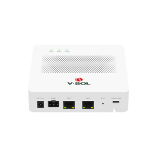 Mini OLT de 1 Puerto GPON SC/UPC con 3 puertos Uplink (2 puertos Gigabit Ethernet + 1 puerto SFP/SFP+) , hasta 64 ONUs / ONTs