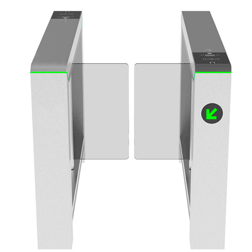 Torniquete de Barrera Oscilante Serie Mars-B1000 / Instalable en Plataforma Sólida / Dimensiones 1010x1355 mm / Uso de Tornillos M12 / Requiere Herramientas Específicas / No para Ambientes Corrosivos