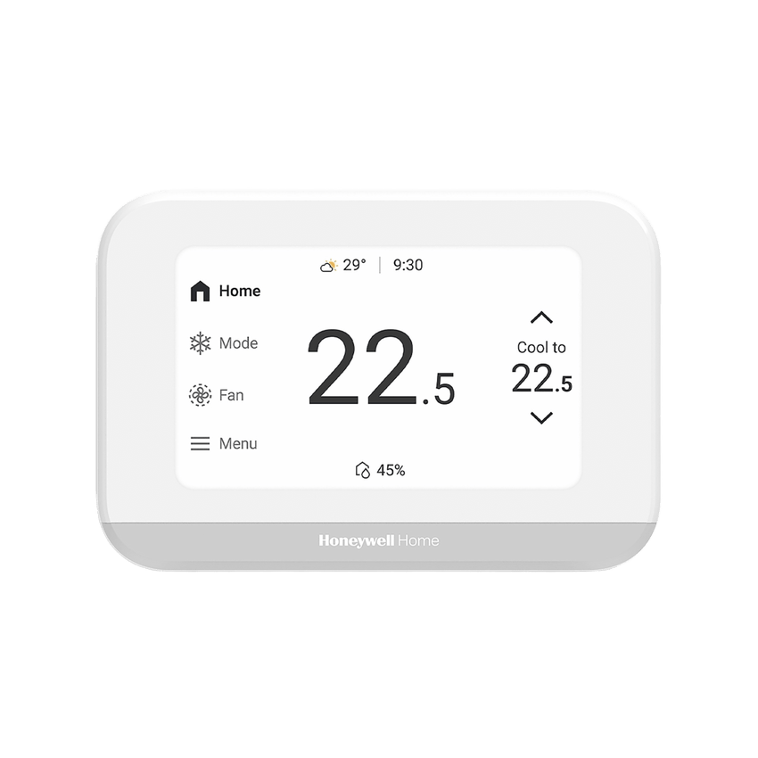 Termostato Inteligente ElitePRO S900 / Pantalla Táctil 4.3 pulgadas / Control WiFi-Bluetooth-Matter / Sensor de Humedad / Hasta 3H/2C Bomba de Calor / Certificación ENERGY STAR / Diseño Elegante Blanco o Negro