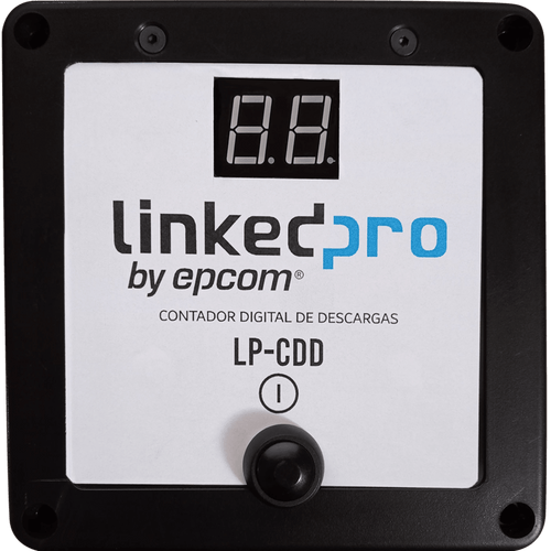 Contador Digital Descargas Atmosf�ricas / Pantalla Digital / IP65 Exterior / Bater�a 3V / Rango -20�C a 60�C / 120x120x60 mm (4.7x4.7x2.4 in)