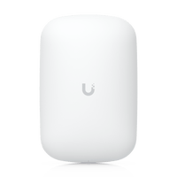 Extensor WiFi 6 UniFi / Hasta 5.3 Gbps Agregados / Doble Banda 2.4 y 5 GHz / MIMO 2x2 y 4x4 con Beamforming / Conexión Directa a Contacto Eléctrico / 300+ Clientes Concurrentes / Gestión UniFi Network / Exclusivo para Equipos UniFi