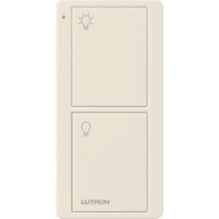 Control remoto PICO 2 botones encender, apagar, complemente con un switch on/off, Caseta, RA2, RadioRa2
