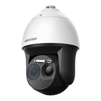 PTZ IP DUAL / LENTE TERMICO 50 MM (640X512) / LENTE OPTICO 40X (4 MP) / 150 MTS IR EXIR / TERMOGRAFIA / IP66