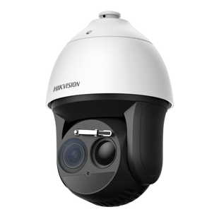 PTZ IP DUAL / LENTE TERMICO 50 MM (640X512) / LENTE OPTICO 40X (4 MP) / 150 MTS IR EXIR / TERMOGRAFIA / IP66