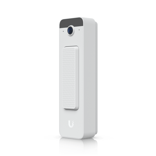 UVC Doorbell Lite – Videoportero Compacto 5 MP PoE con Visión Nocturna IR, Audio Bidireccional y Diseño Resistente al Clima, Color Blanco