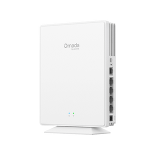 Access Point Wi-Fi 6 GPON Desktop / AX1800 1.8 Gbps / 4 Puertos Gigabit + 1 FXS / Gestión Omada Unificada / Cobertura 140 m² (1500 ft²) / Hasta 120 Clientes / MU-MIMO 2x2 / OFDMA