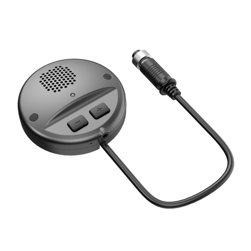 Accesorio para Audio de 2 Vías /  Compatible con DVR Móvil HIKVISION / Conector Tipo Aviación / Micrófono y Altavoz Integrados