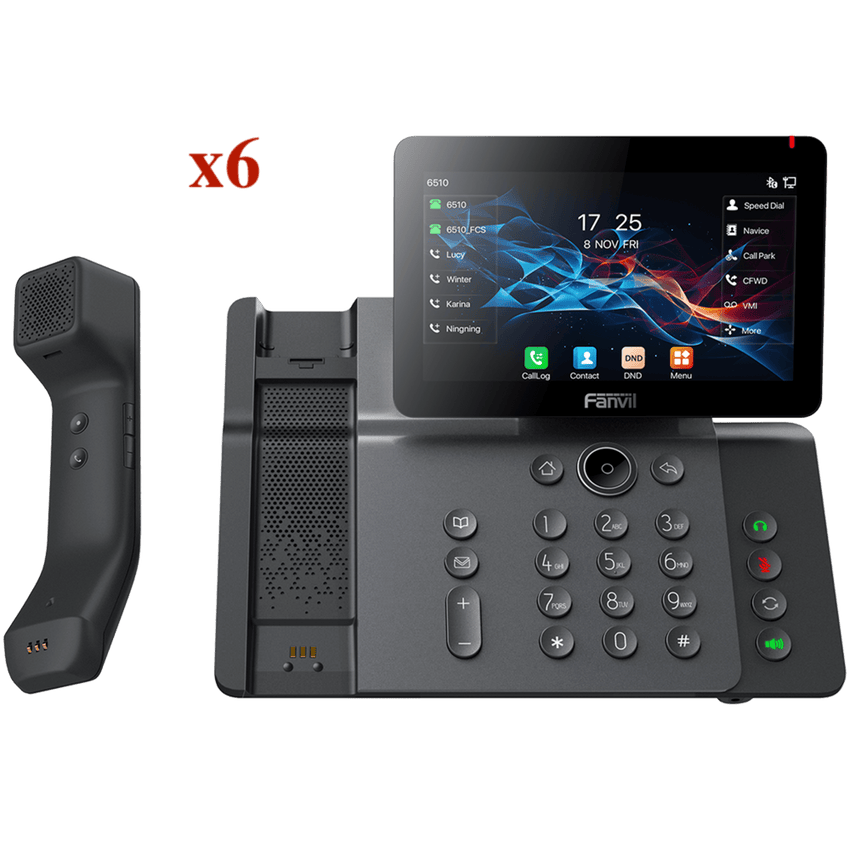 Kit modelo V66PRO ¡Llévate 6 Teléfonos por el Precio de 3!