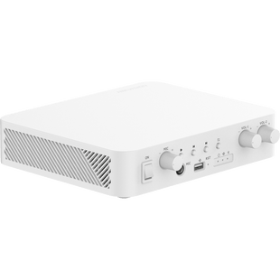 Amplificador una Zona | 2 Canales  40 W por canal | 100v | Conexión Bluetooth | Uso Interior - DS-QAE1A80G1-VB | compatible con Hik-Connect