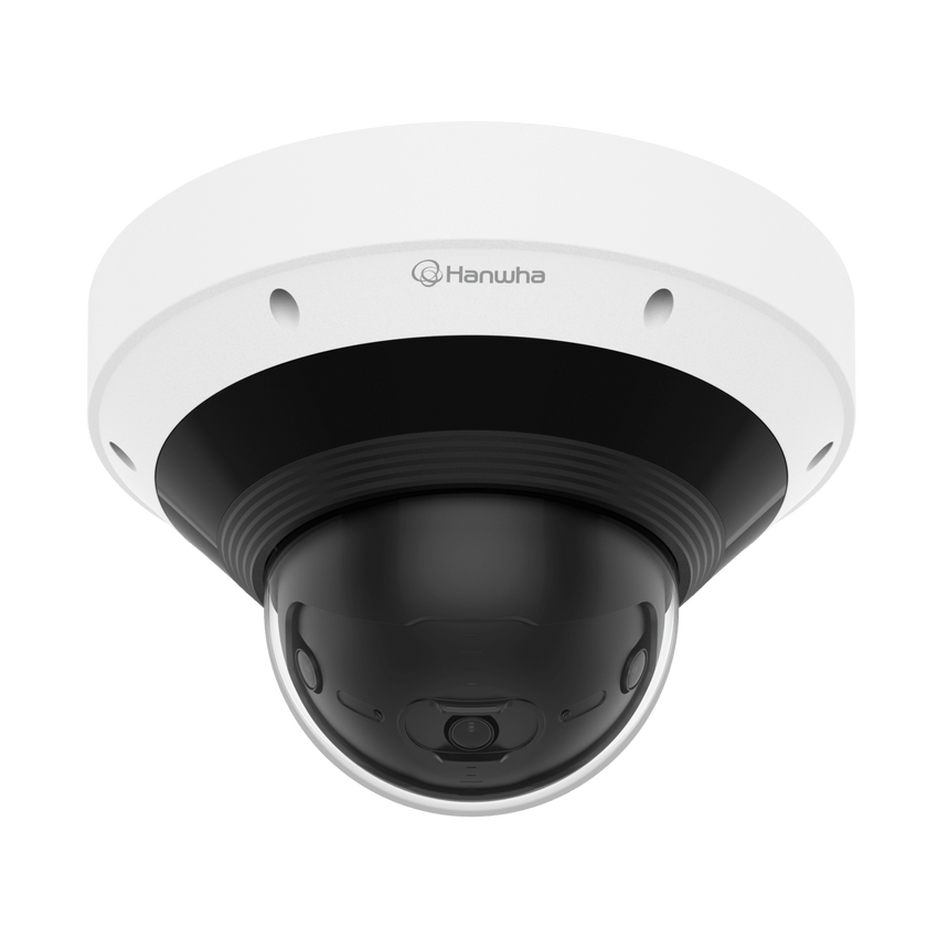 Cámara Panorámica AI IR 13 Megapíxeles / Visión 360° 194°x93° / Análisis Inteligente con IA / Detección Persona-Vehículo-Matrícula / WiseNR II y WiseStream / IR 20 mts / IP66 IK10 NEMA4X