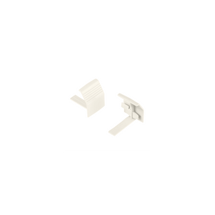 Unión recta de base, para uso con canaleta T70, Material PVC Rígido, Color Blanco