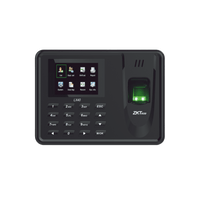 Lector de Huella con Teclado para Control de Asistencia, 500 Huellas, Genera Reporte por USB en Excel, Descarga mediante memoria USB /  (solo en idioma ingles)