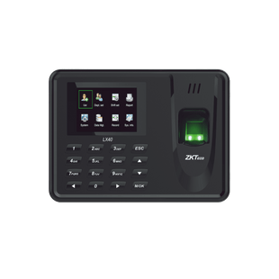 Lector de Huella con Teclado para Control de Asistencia, 500 Huellas, Genera Reporte por USB en Excel, Descarga mediante memoria USB /  (solo en idioma ingles)