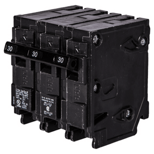 Interruptor automático enchufable tipo QP 3 polos, 20 amp