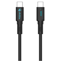 Cable de Carga USB-C a C / Magn�tico / Fast-Charging / Potencia 60W / Velocidad Transferencia 480 Mbps / Material Silicona No T�xica / Conector Aluminio Anodizado