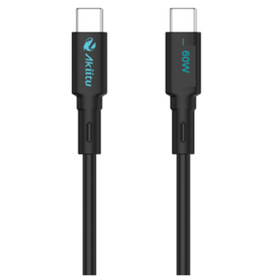 Cable de Carga USB-C a C / Magn�tico / Fast-Charging / Potencia 60W / Velocidad Transferencia 480 Mbps / Material Silicona No T�xica / Conector Aluminio Anodizado