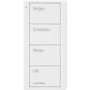 Control remoto inalambrico PICO, con escenas predefinidas para espacio en sala..