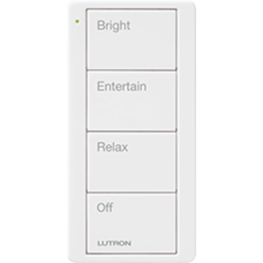 Control remoto inalambrico PICO, con escenas predefinidas para espacio en sala..